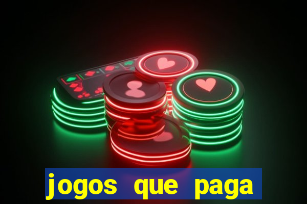 jogos que paga dinheiro de verdade no pix